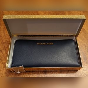 Michael Kors Wallet, Navy Blue